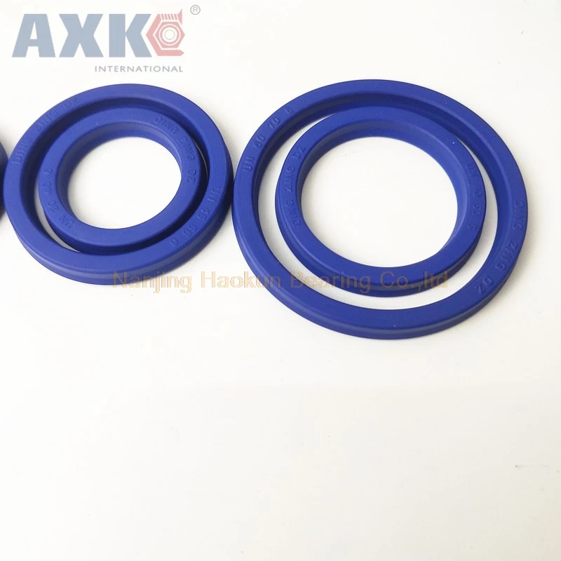 Резиновое уплотнение AXK UN 10x18x6 U одногубовое поршневое