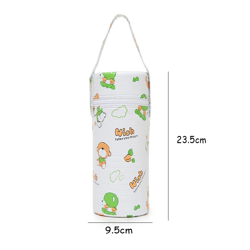 

New Cartoon Baby Bottle Bag Portable Baby Bottle Insulation Bags Mummy Handbag Milk Thermal Food Warm Bags Dropshipping