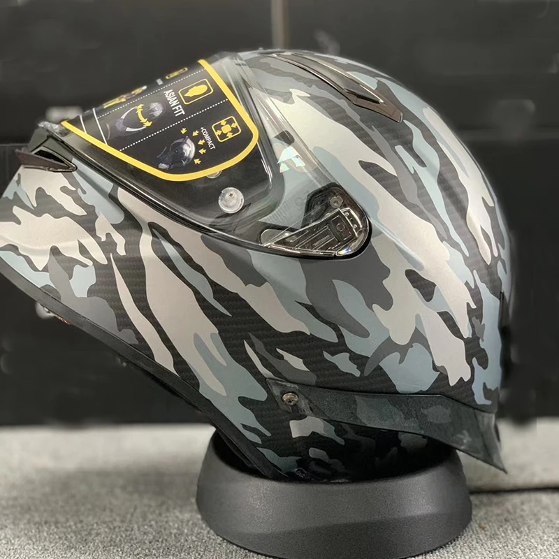 Мотоциклетный шлем на все лицо защитная шапка унисекс гоночный Gp-r спойлер |