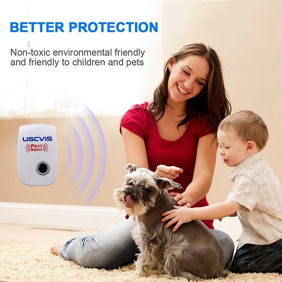 Ультразвуковой Отпугиватель вредителей 6 шт. комаров борьба с вредителями