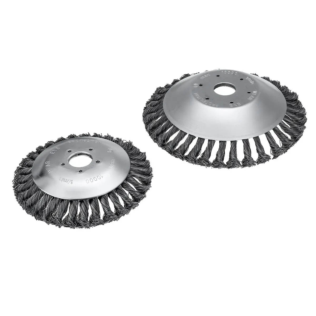 

6/8inch Carbon Steel Wire Break-Proof Rounded Edge Weeds Trimmer Edge Head Power Lawn Mower Garden Weeds Brush Lawn Mower