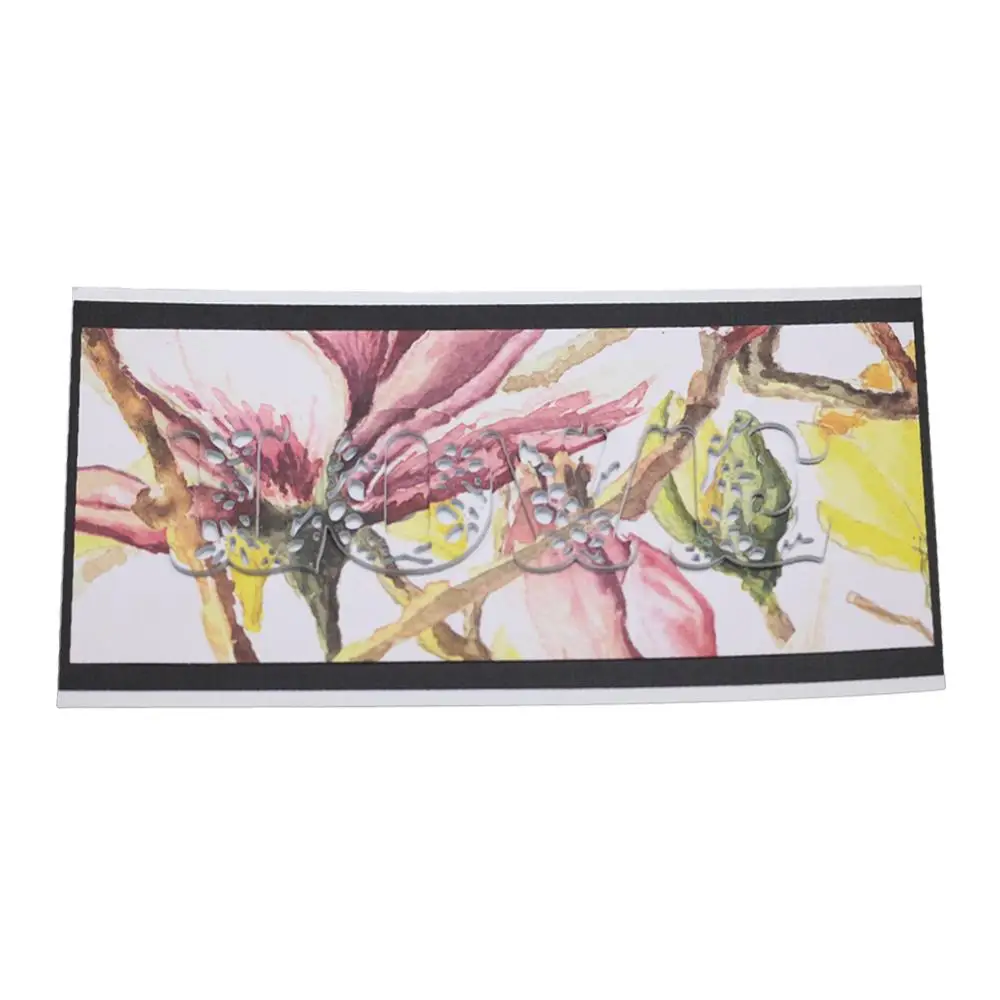 Металлические Вырубные штампы для алфавита скрапбукинга формы творчества