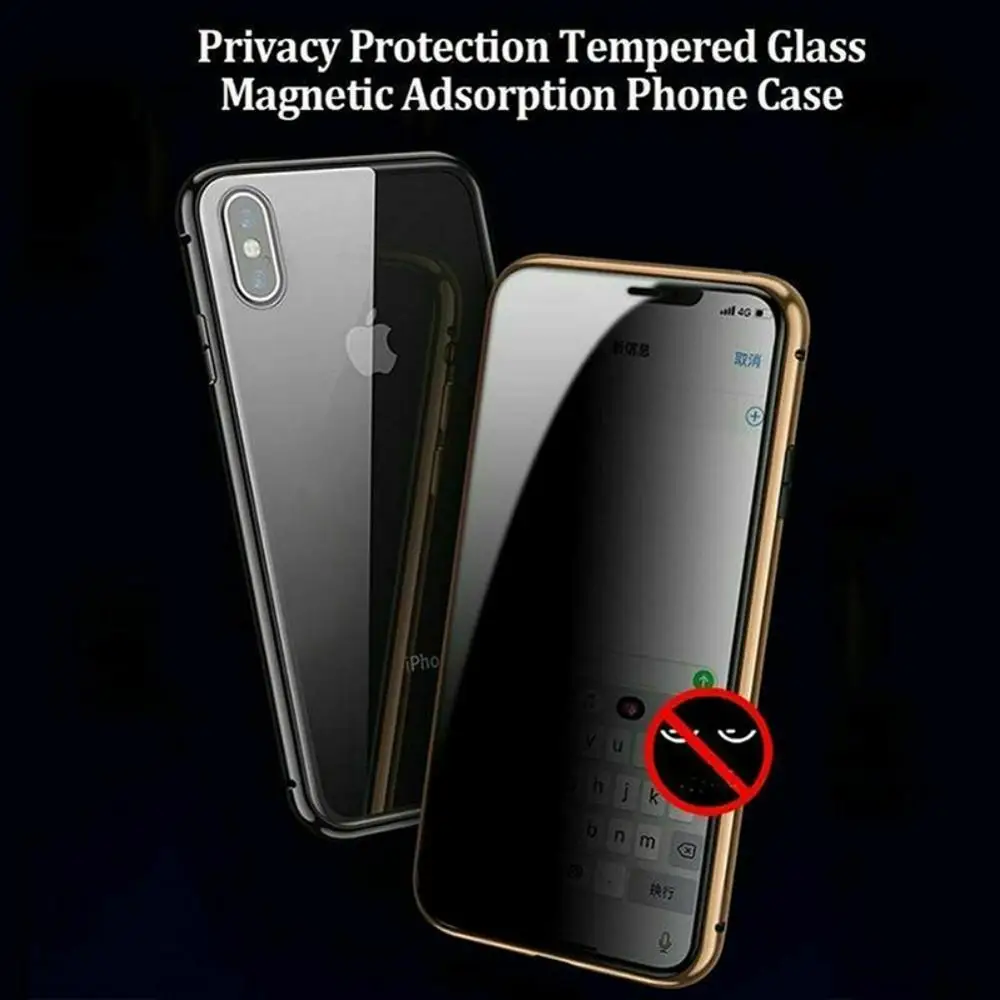 Многофункциональный Анти-пип Магнитный чехол для телефона двойной слой защитный