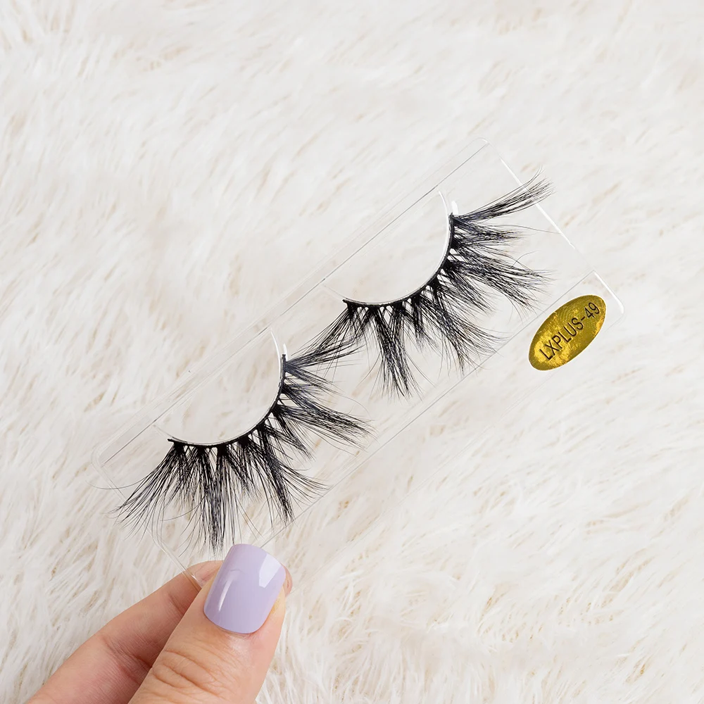 

Накладные ресницы 5D пушистые ресницы Роскошные норковые ресницы без жестокости ресницы 25 мм драматический макияж Толстые Накладные ресниц...