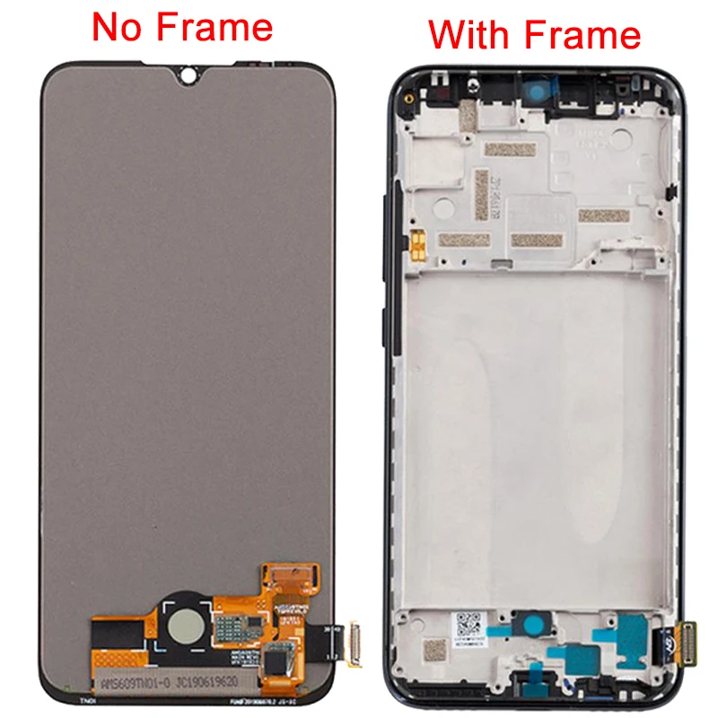 Original Mi A3 LCD For Xiaomi CC9E Display With Frame MiA3 M1906F9SI M1906F9SH Touch Screen Panel Replacement 6.01" | Мобильные