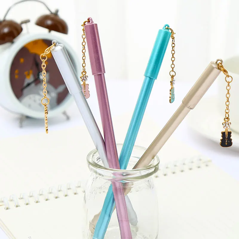 Корейский Единорог цветок слон гелевые ручки Пушистый Плюшевый аниме школьные