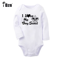 i love my boy scout i m too blessed to be stressed newborn baby outfits long sleeve jumpsuit 100 cotton