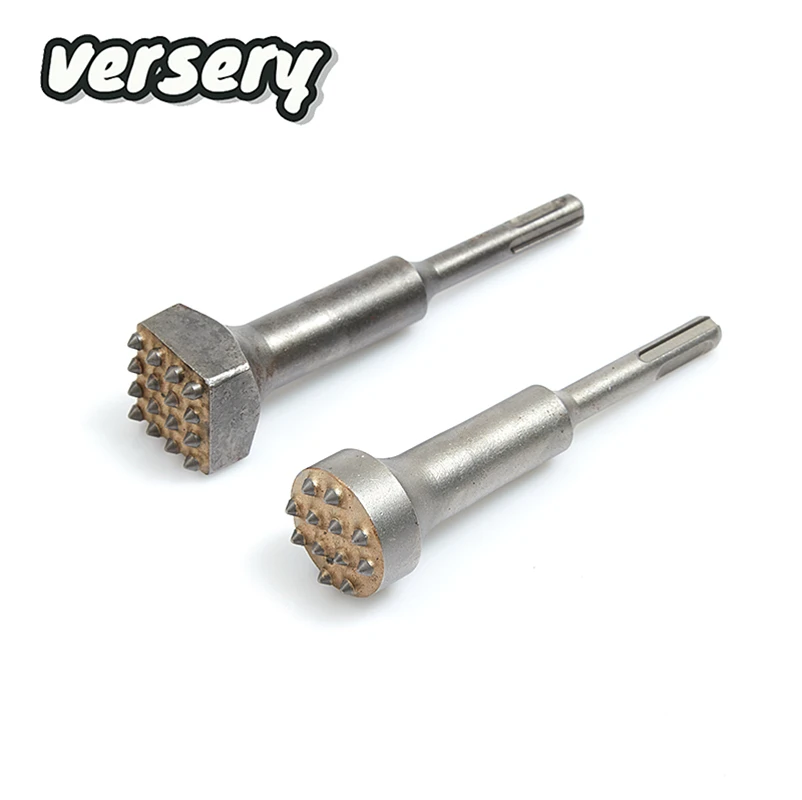 

Professional Alloy Point Groove Gouge Flat Round Chisel Electric Hammer Drill Bit Stone Slab/Bridge/Wall/Cement Pavement Chisel