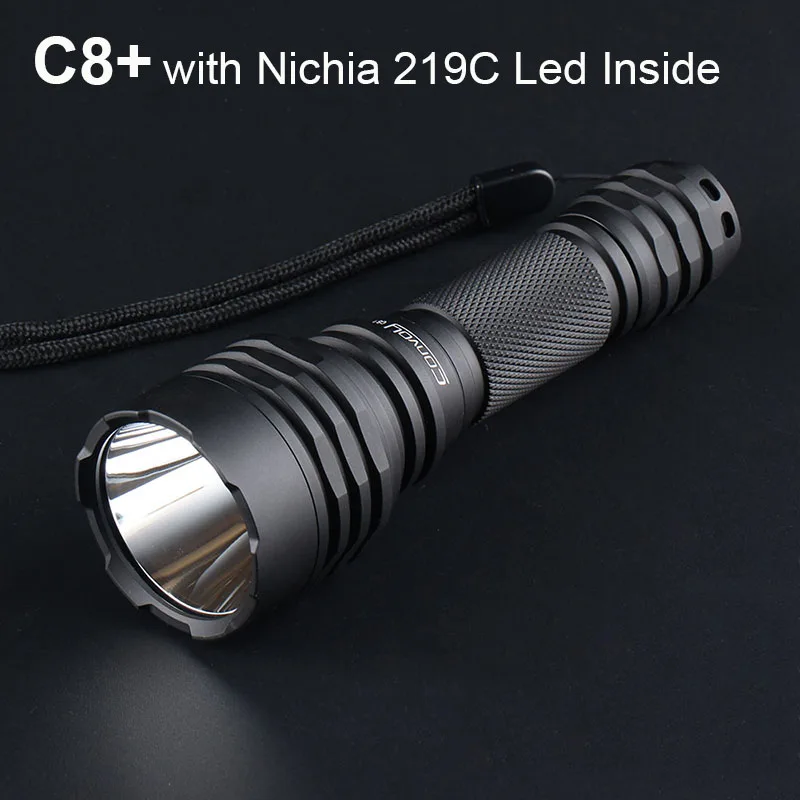 

Convoy C8 Plus with Nichia 219C Linterna Led Flashlight Torch 18650 Flash Light 7135*6 Biscotti Firmware Lantern Camping Latarka
