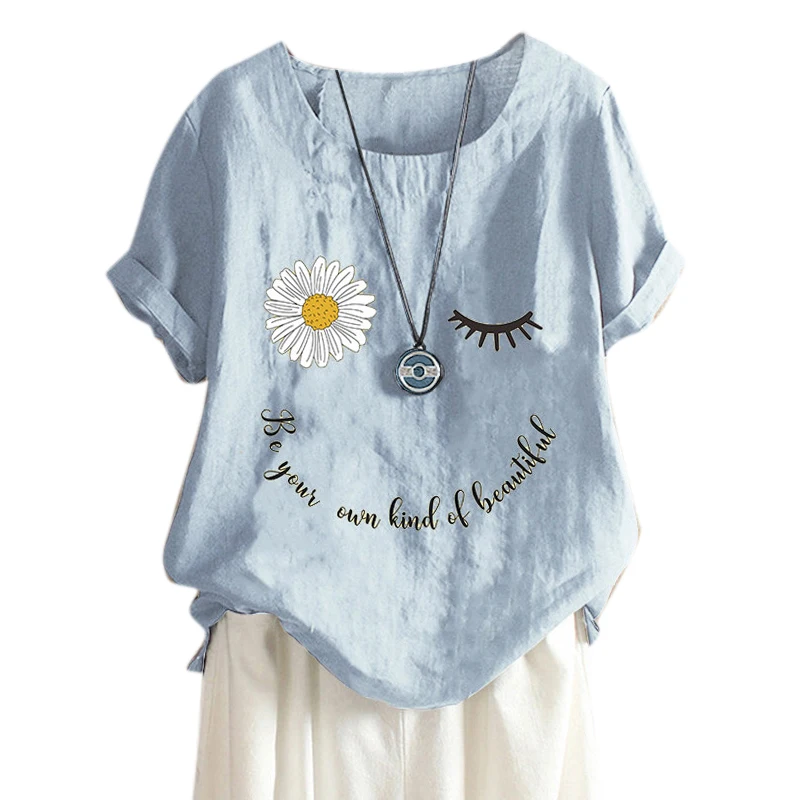 Vicabo/белые женские топы Летние модные повседневные футболки с круглым вырезом и