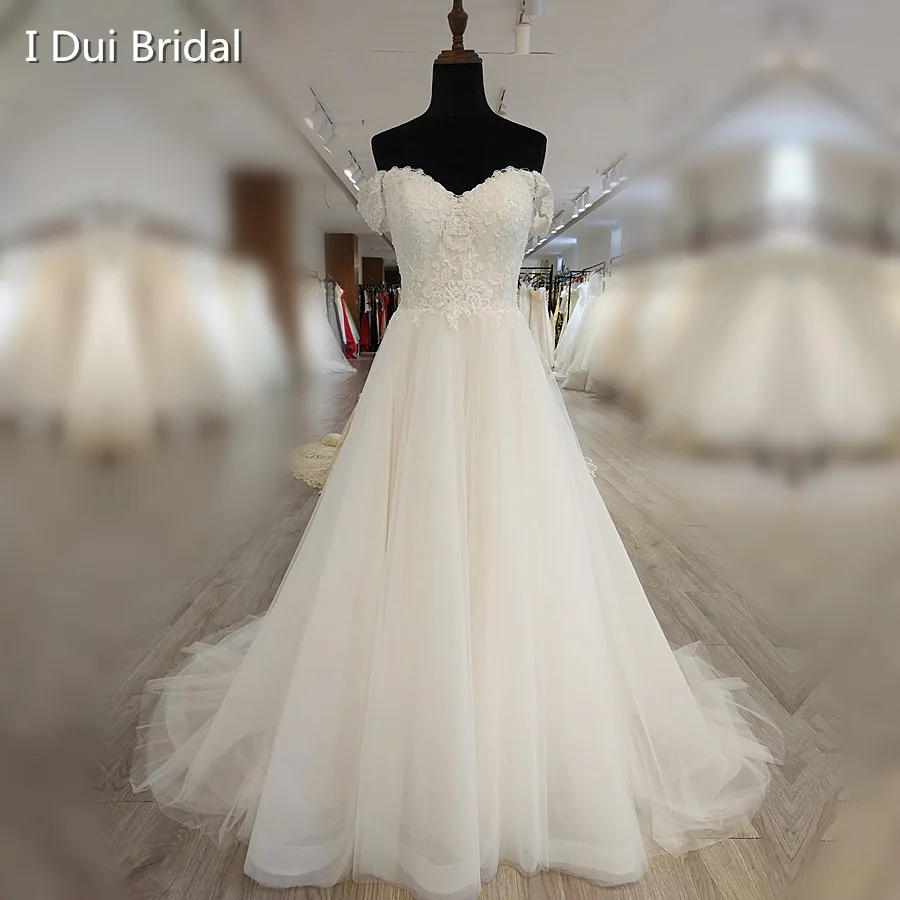 Осеннее свадебное платье на бретельках с эффектом иллюзии спине ТРАПЕЦИЕВИДНОЕ