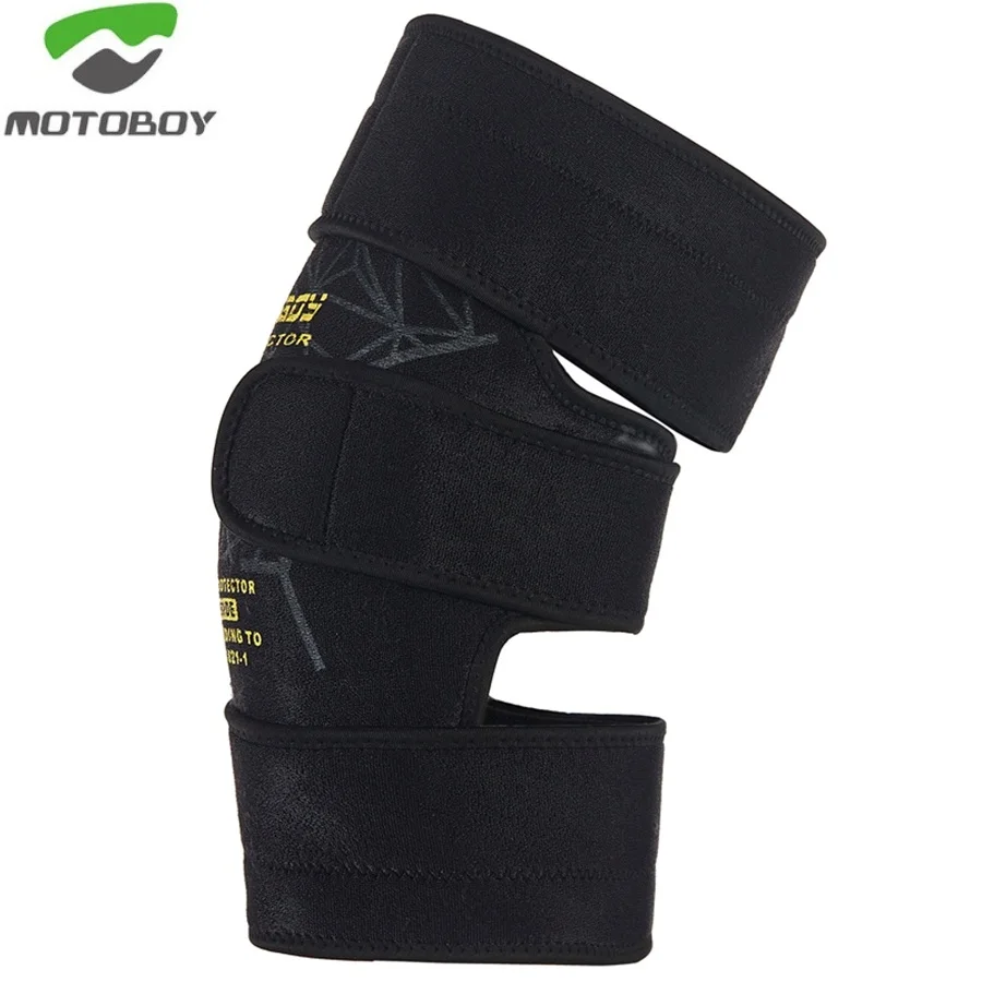 Бесплатная доставка 1 пара универсальных мотоциклетных наколенников защита для