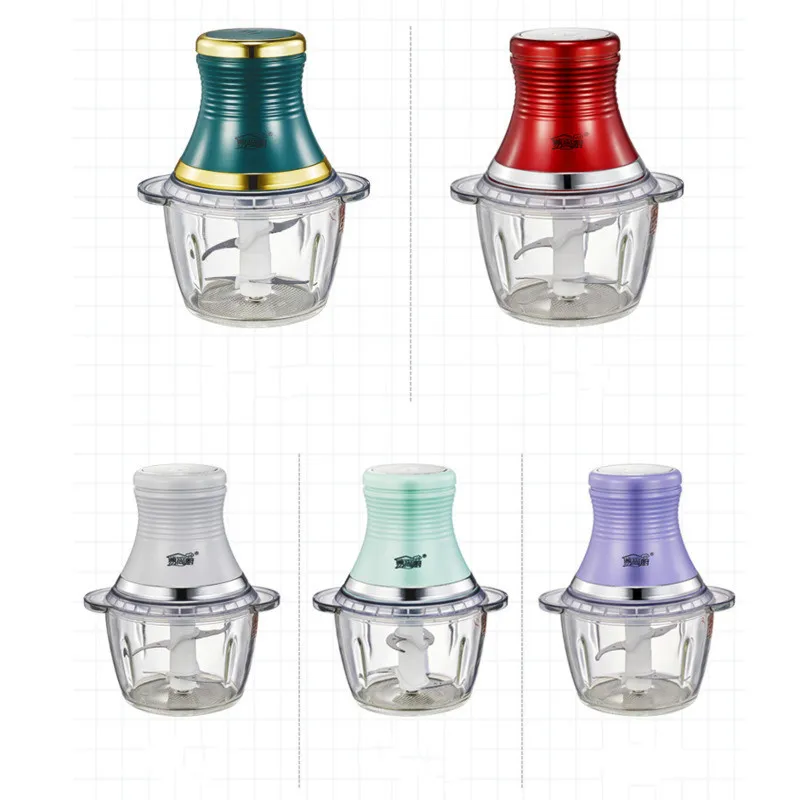 

Electric Meat Grinder Stainless Steel Chopper large Capacity Meat Slicer Food Processor Electric Blender Household EU