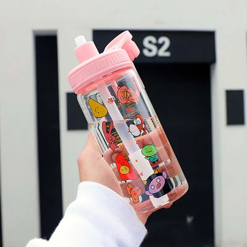 Стеклянная бутылка из лимона креативные портативные спортивные бутылки для воды