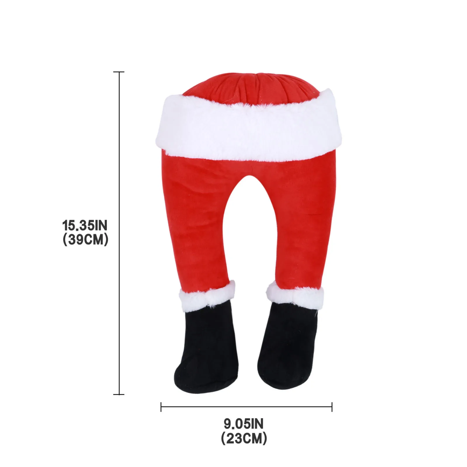 Christmas Santa Kicking Legs Home Party Tree Plush Navidad 2022 New Year Decor Boże Narodzenie | Дом и сад