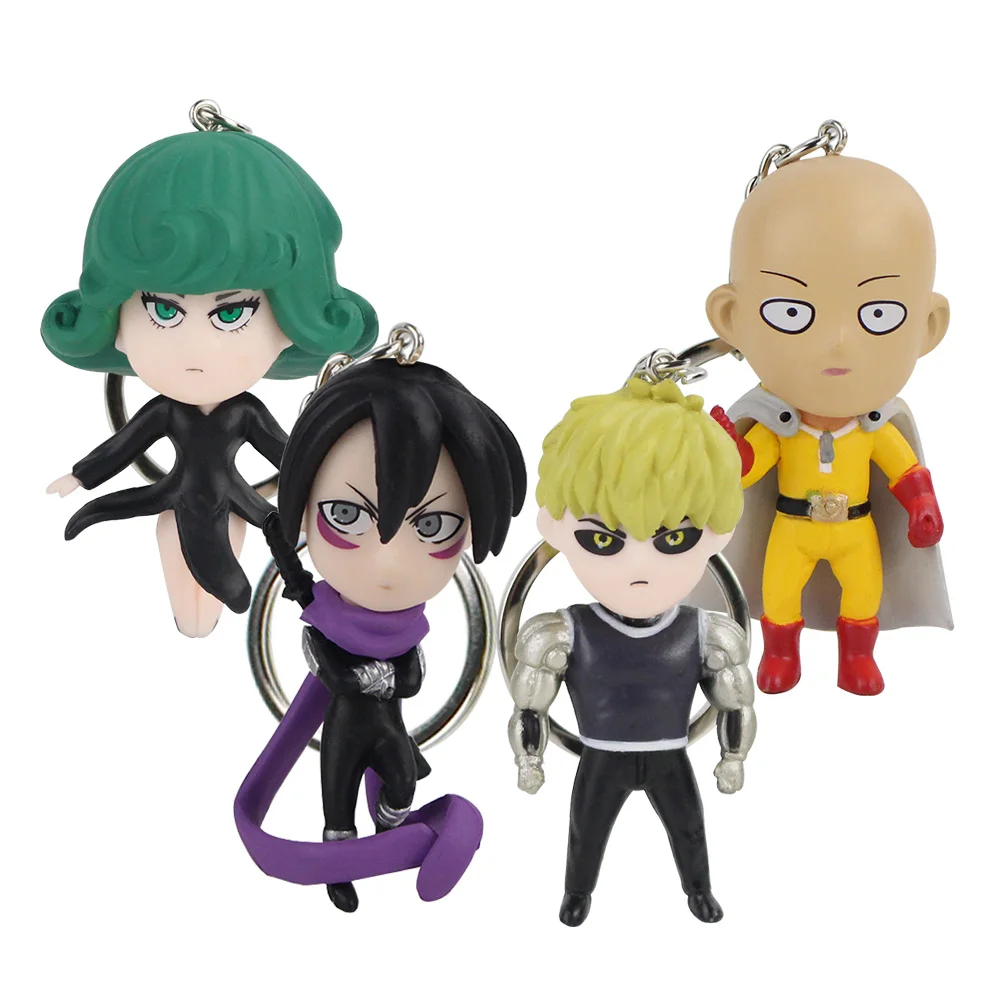 4 шт./партия один удар человек фигурка игрушки Saitama Sensei Genos Fubuki Tatsumaki speed Ninja SHINOBI