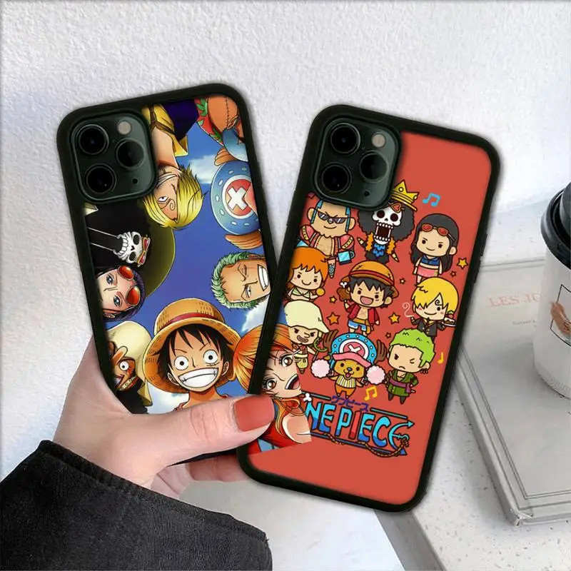 

Anime One Piece Phone Case For PC-Iphone 5 5s se 6 6s 7 8 11 12 X Xs Xr Pro Plus Max Mini Cover