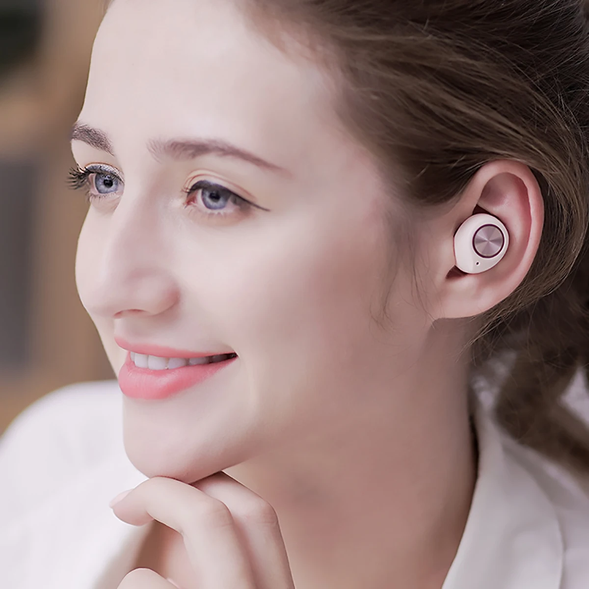 TWS Bluetooth 5,0 наушники для смартфона стерео объемная Беспроводная Bluetooth гарнитура для iPhone Xiaomi samsung модная гарнитура