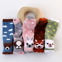 winter funny print animals warm socks kawaii cute casual happy fashion designer socks for men women indoor warm socks