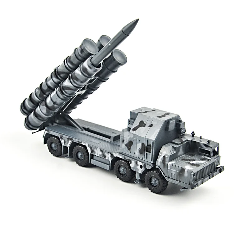 s-300 missile B grey 1/72 4d сборная Военная S-300 система баллистических ракеток SA-10 Grumble RT-2PM Topol Diecasts модель грузовика набор строительных игрушек - Цвет: s-300 missile B grey