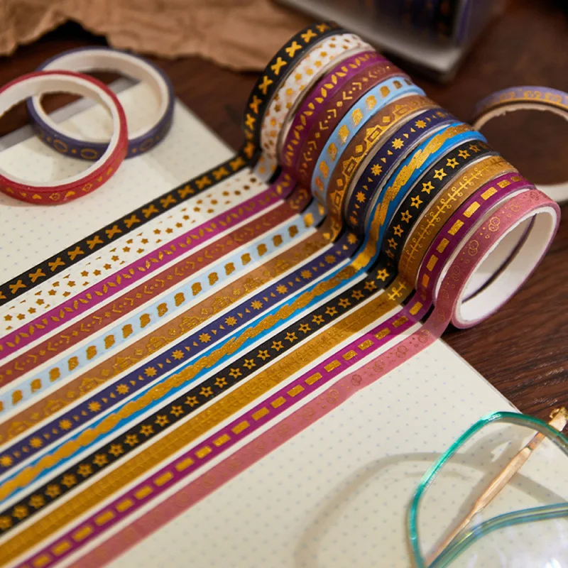 

20 рулонов/набор, бронзовая Маскировочная лента