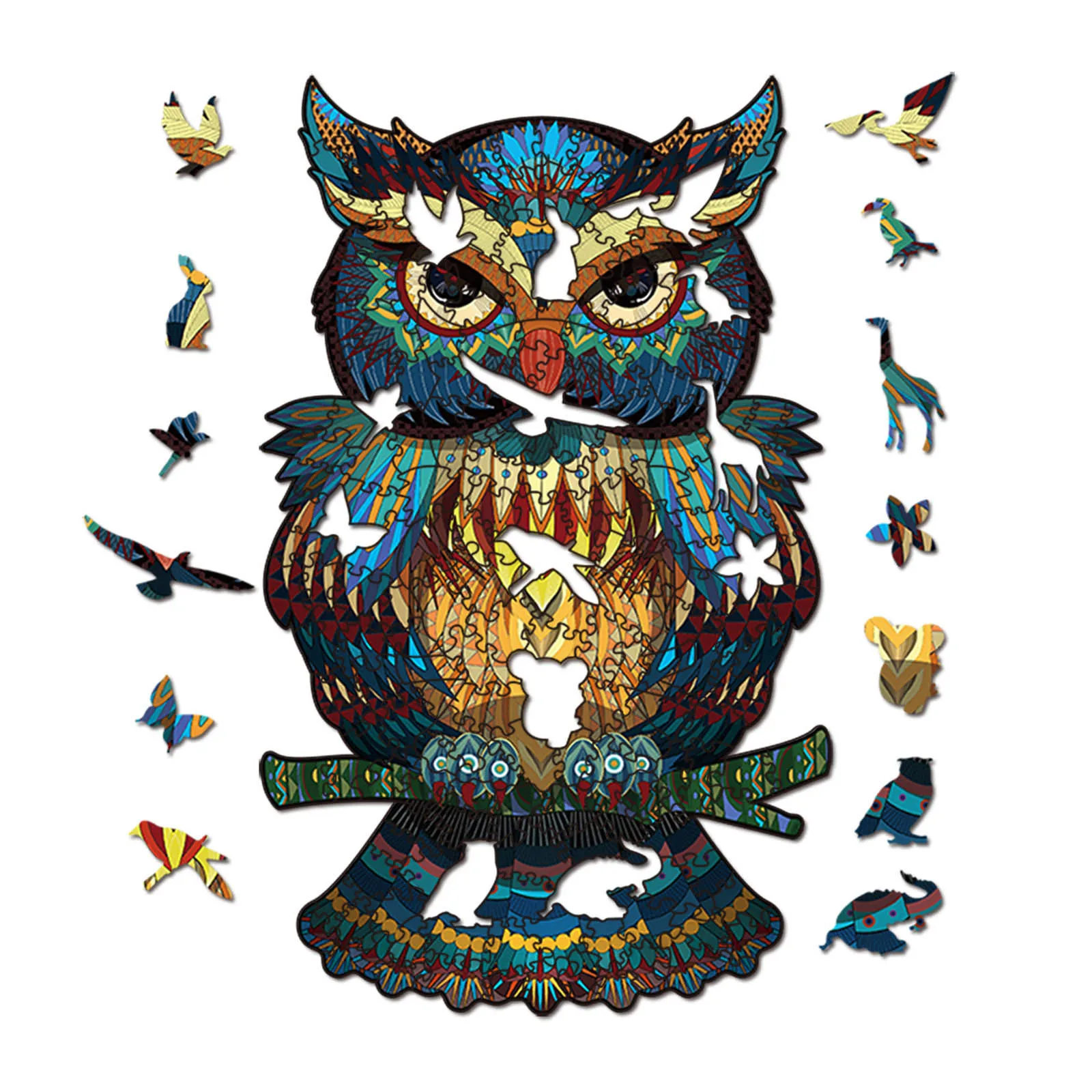 

Деревянные пазлы для взрослых, пазлы уникальной формы для детей, лучший деревянный подарок для детей, лучший рождественский подарок, пазл