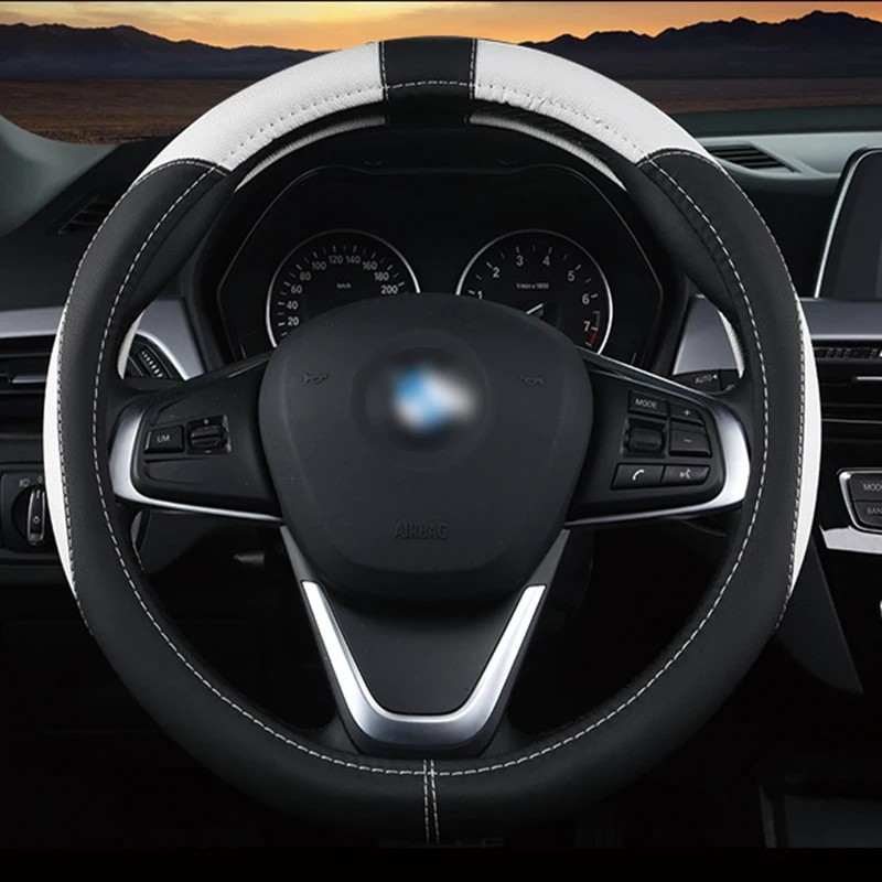 Кожаный чехол рулевого колеса автомобиля для Шевроле Авео Captiva Sonic зубная щётка