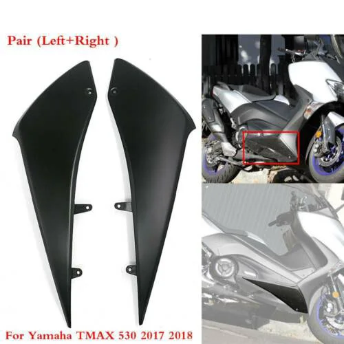 Матовый черный полный хомут Обтекатели для yamaha TMAX T MAX 530 2017 2018 сбоку под нижний