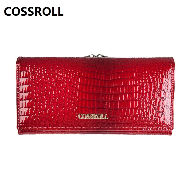 Женский кошелек из натуральной кожи роскошный брендовый женский аллигатора