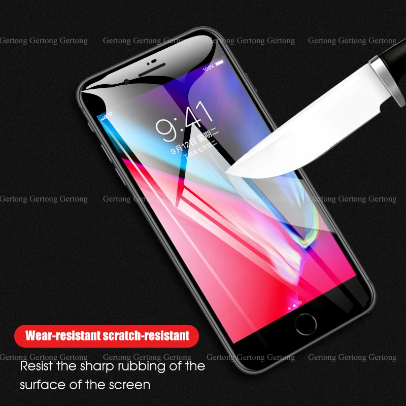 10D Премиум протектор экрана для iPhone 7 8 6 6s Plus X XS XR 11 Pro макс. Закаленное стекло