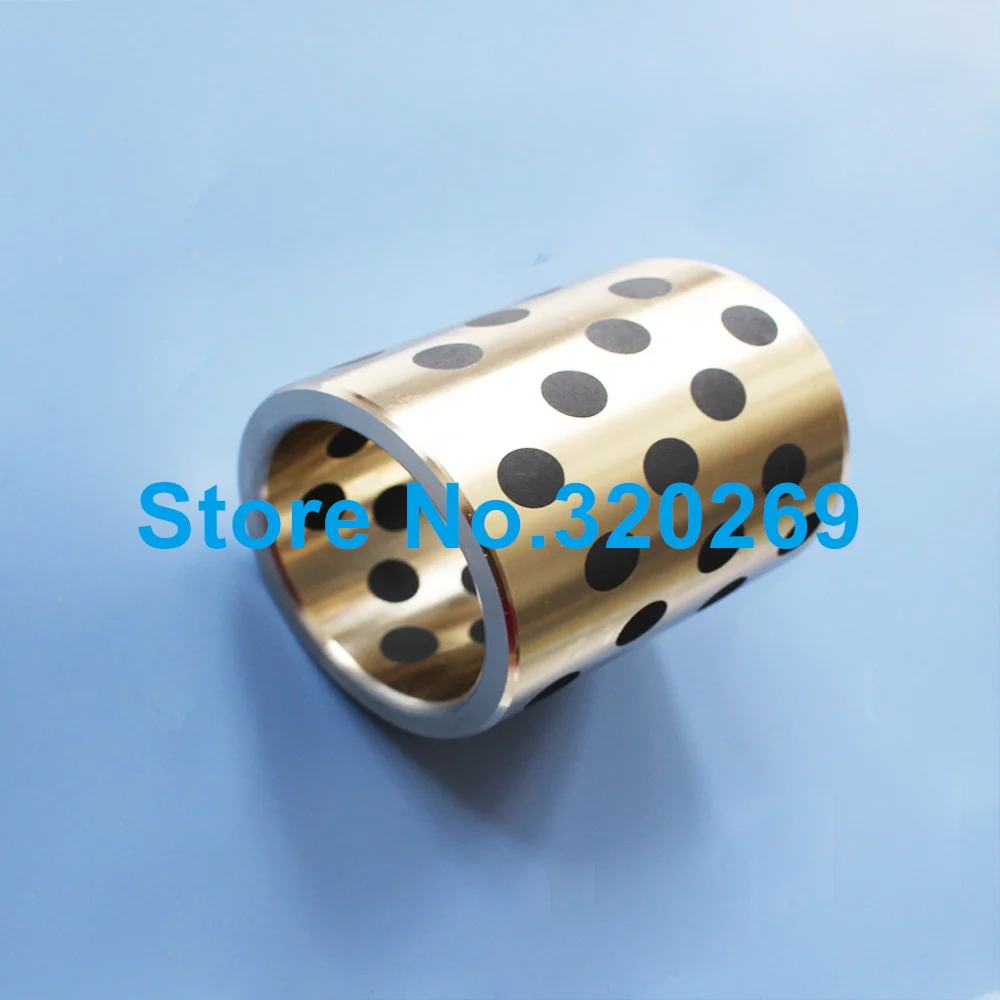 1PC JDB Oilless Impregnated Graphite Brass Copper Self Lubricant Embedded Bronze Bearing Bush ID 16MM 16X20X15 16X20X20 16X20X30 - купить по
