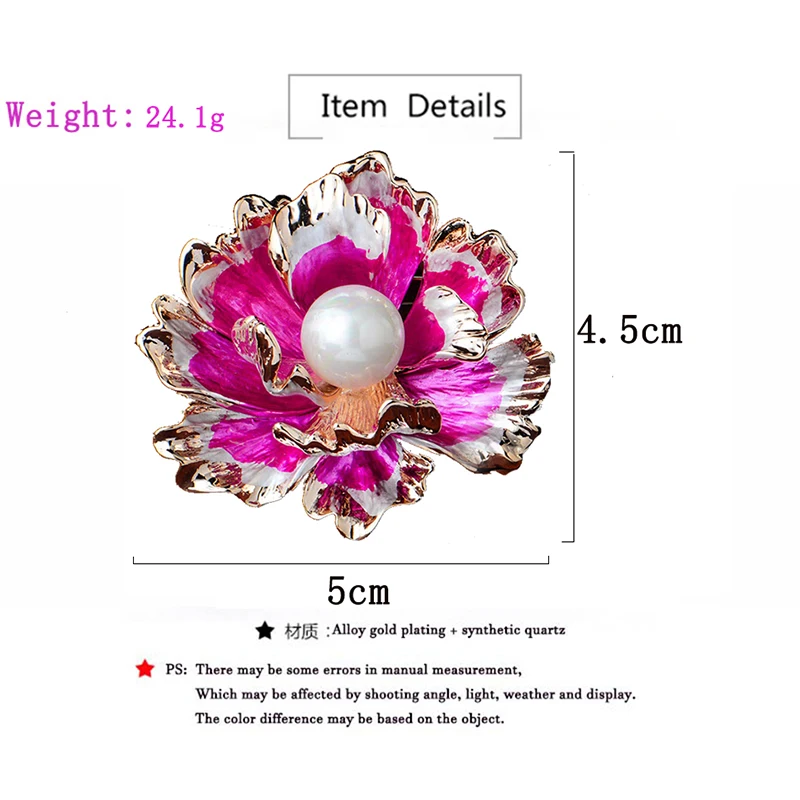 Женская Брошь с жемчугом Muylinda большая брошь на булавке подарочное Ювелирное