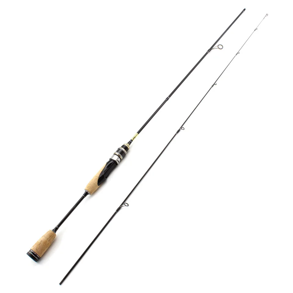182cm rod Промо-акция! 1,8 м удочка для приманки с деревянной ручкой ультра легкая спиннинговая удочка 2-6 г вес приманки 3-7lb линия весит углеродное удилище ul power - Цвет: 182cm rod