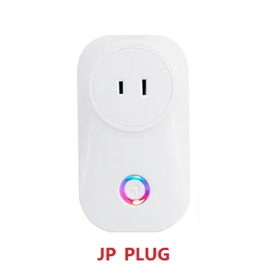 JP PLUG Быстрая Wi-Fi интеллектуальная розетка ЕС Великобритания США Австралия BR FR JP Israel Plug 10A дистанционное управление умная работа для Alexa Google Home IFTTT - Цвет: JP PLUG