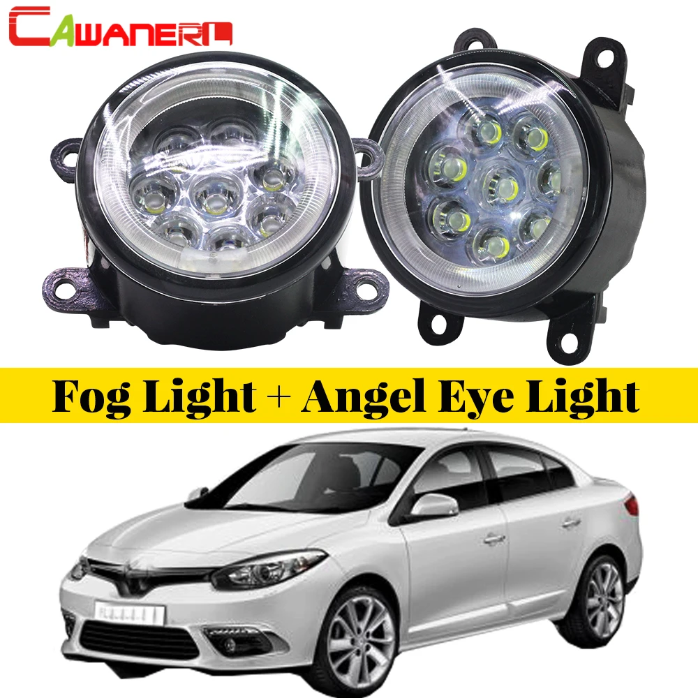 Cawanerl 1 пара автомобиль светодиодный лампы Противотуманные фары светильник глаза