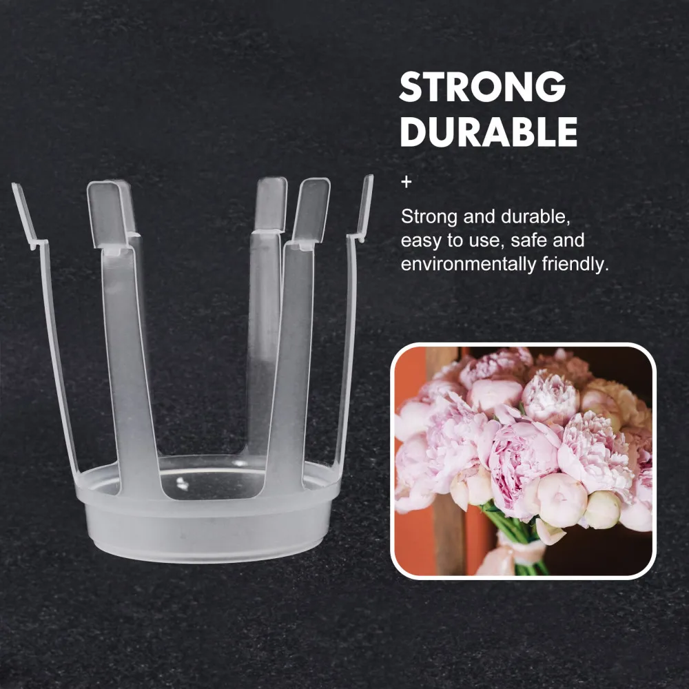 

20PCS Flower Bouquet Fixed Base Sturdy Flower Packaging Stand Base