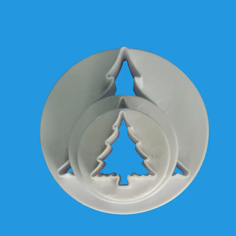 3 шт./компл. пластиковая Рождественская елка печенье резак для выпечки