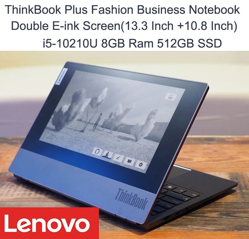 Lenovo Fashion Business ThinkBook Plus ноутбук с диагональю 512 дюйма ОЗУ 8 Гб ПЗУ 13 3 ГБ|Ноутбуки| |