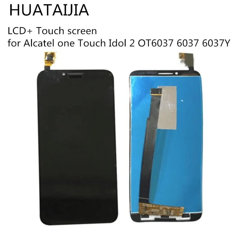 5 0 дюймов Новый сенсорный экран с ЖК дигитайзером оригинал для Alcatel one touch Idol 2 OT6037