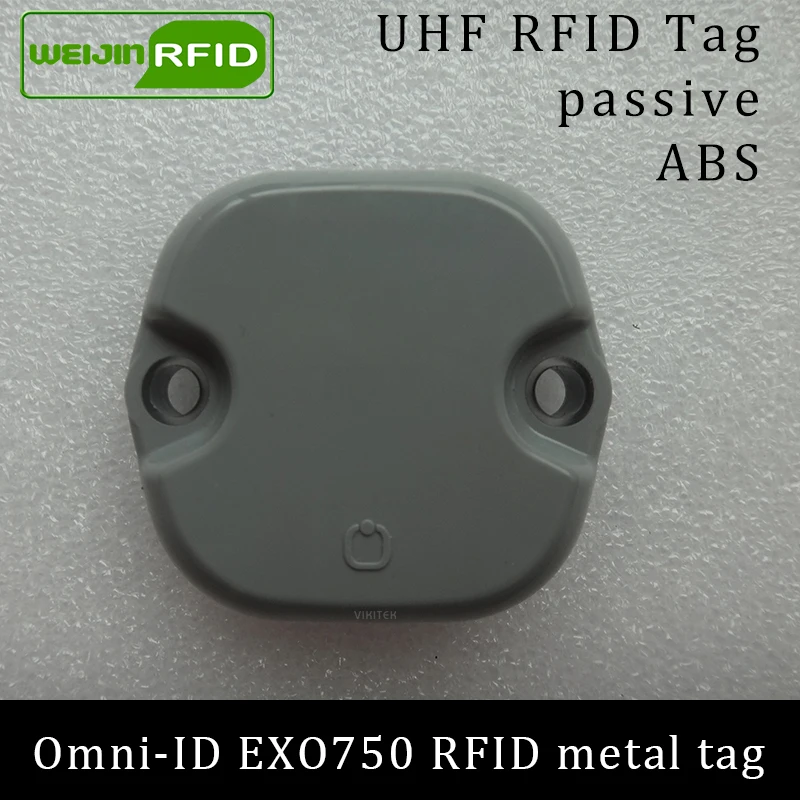 UHF RFID Метка omni ID EXO 750 EXO750 915 МГц 868 Impinj Monza4QT EPCC1G2 6C Прочная ABS смарт карта пассивные