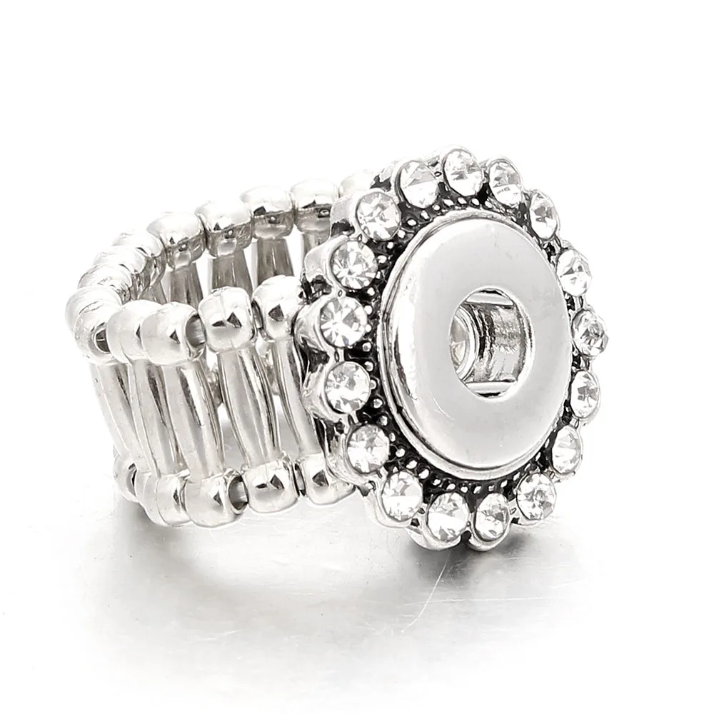 Винтажное ювелирное изделие античное посеребренное регулируемое эластичное