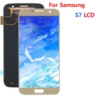 ЖК-дисплей для SAMSUNG GALAXY S7 G930A G930F, дисплей с сенсорным экраном и дигитайзером в сборе, Замена для SAMSUNG S7