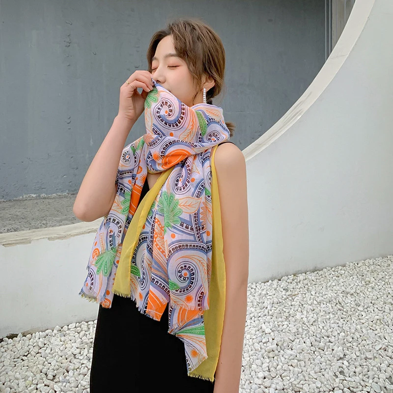 Новое поступление модная женская Высококачественная большая шаль удобный