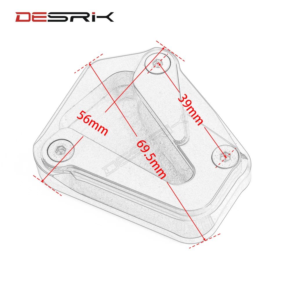 

DUKE 790 Motorcycle CNC Aluminum Side Stand Foot Kickstand Plate Pad Enlarger For KTM 790DUKE 790 DUKE 2017 2018 2019 2020