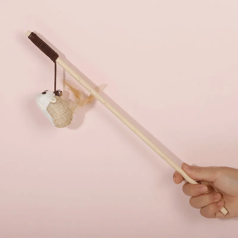 Домашнее животное игрушка для кошки &quotДразнилка&quot мульти Цвет браслеты из