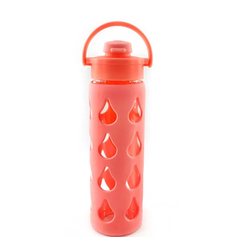 Бутылка для воды из боросиликатного стекла без БФА 22 унции|Бутылки воды| |