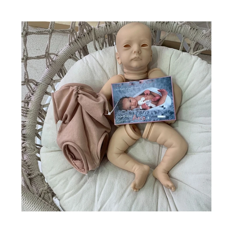 

B2EB 19-дюймовый набор для имитации куклы, виниловая имитация куклы, детали для изготовления, милая кукла