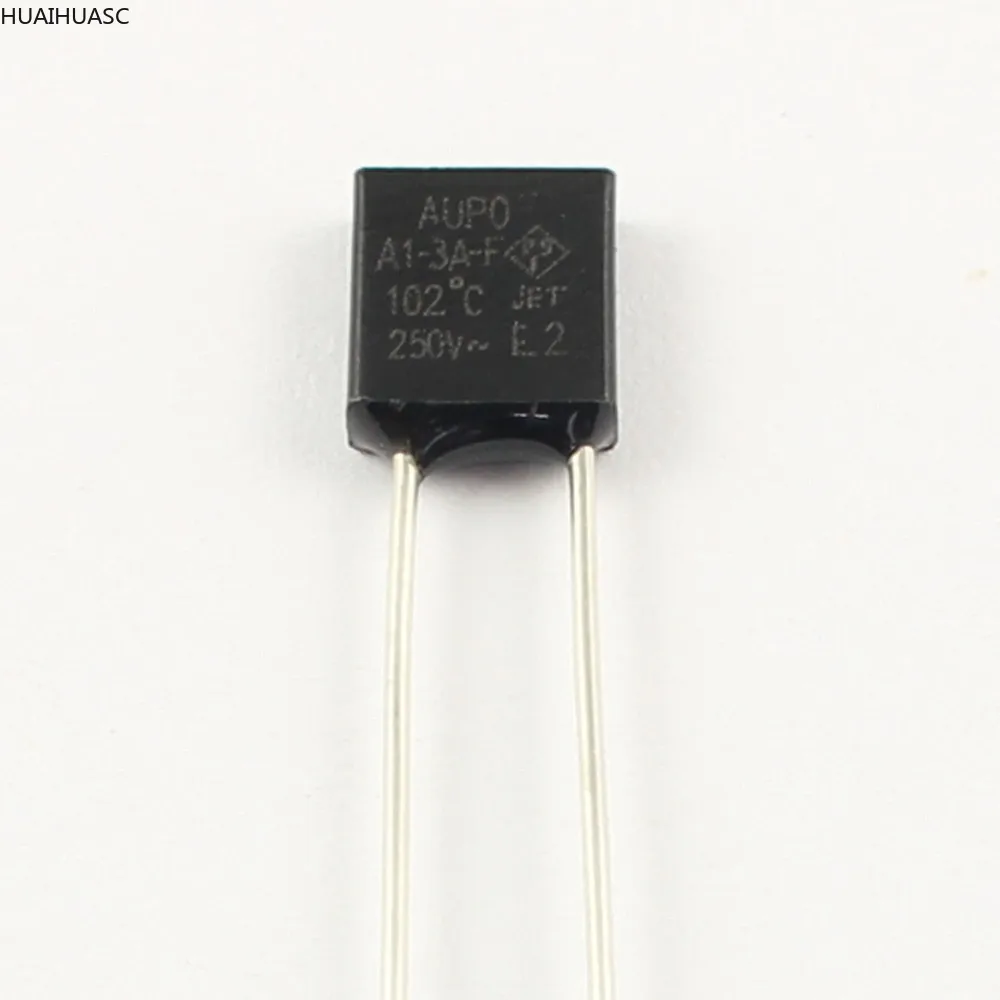 10 шт. Aupo Термальность предохранитель среза TF 102 градусов 250V 3A A1 F|thermal fuse|thermal fuse