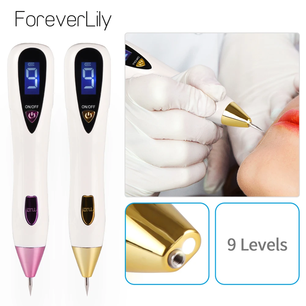 Ручка для удаления черных точек и пор лазерный инструмент татуировок родинок