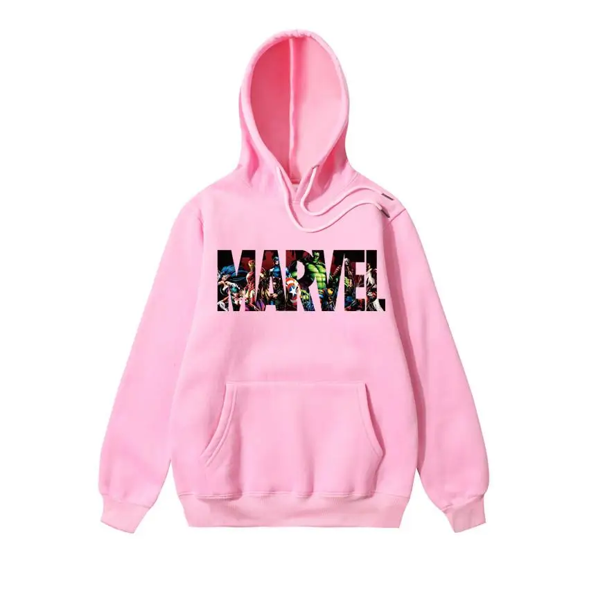 2018 новые брендовые кофты с капюшоном &quotmarvel&quot мужские высококачественные
